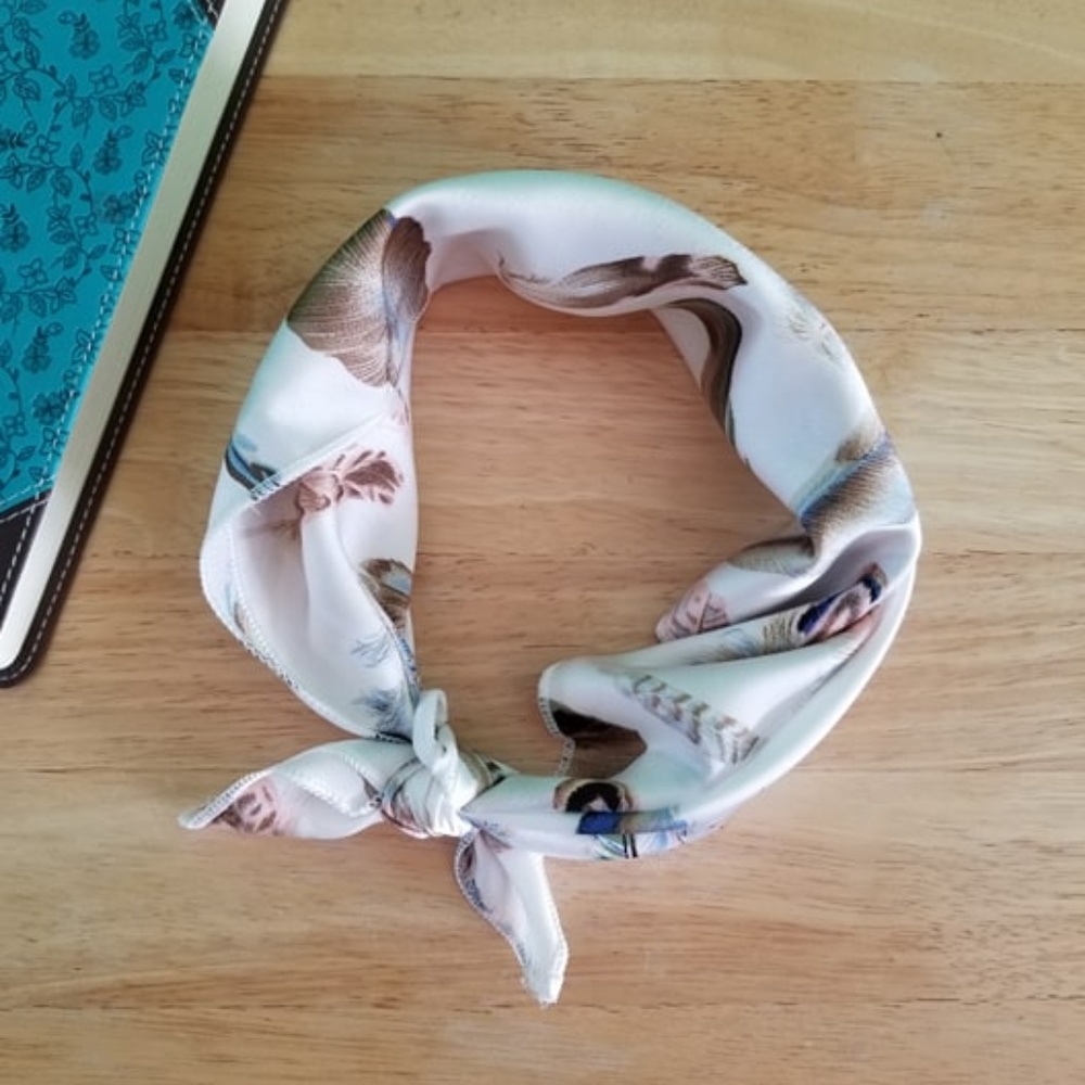 Elegant Silky Feel Neck Scarf